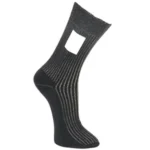 Kiristämättömät sukat Tesema Ohuet hopea kampapuuvillasukat