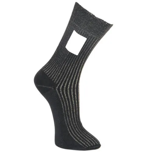 Kiristämättömät sukat Tesema Ohuet hopea kampapuuvillasukat Kiristämättömät sukat Tesema Ohuet hopea kampapuuvillasukat