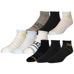 Lyhytvartiset puuvillasukat 3 pr pkt Everlast 2