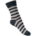 Ohuet puuvillasukat Tesema Raitasukat