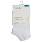 Varrettomat puuvillasukat 2 pr pkt Pierre Robert 3