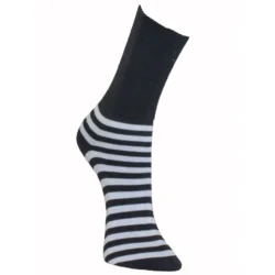 Kiristämättömät raitasukat Tesema Ohuet Bambusukat 1