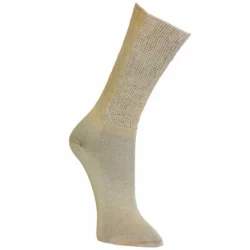 Kiristämättömät sukat Tesema Ohuet hopea puuvillasukat