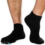 Lyhytvartiset bambusukat - 2 pr-pkt - Kaksikerrospohja