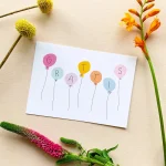 Grattis - Helle Visuals - Onnittelukortti