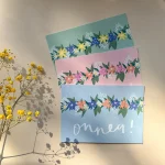 Kukkanauha - Helle Visuals - Onnittelukortti