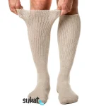 Polvipituiset puuvillasukat - Froteepohja