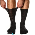 Kiristämättömät hopeamerinovillasukat