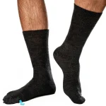 Kiristämättömät hopeamerinovillasukat