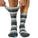 Kiristämättömät puuvillasukat - Raidat