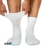 Kiristämättömät puuvillasukat - Mesh-neulos