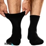 Kiristämättömät puuvillasukat - Mesh-neulos